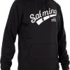 Salming Logo Hood JR Hettegenser, Black -Syklers Butikk 1168681 0101 2885 1
