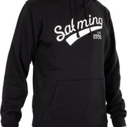 Salming Logo Hood JR Hettegenser, Black