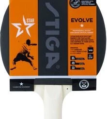 Stiga Bordtennisracket 1-star Evolve 8 Stiga Bordtennisracket 1-star Evolve -Syklers Butikk 1211 8318 01 1383 4a