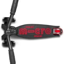 Micro Sparkesykkel Maxi Deluxe Pro, Black/Red -Syklers Butikk 1476634 MMD087 3871 4a