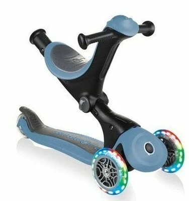 Globber Go Up Deluxe Sparkesykkel, Blå 6 Globber Go Up Deluxe Sparkesykkel, Blå - Bilde 4