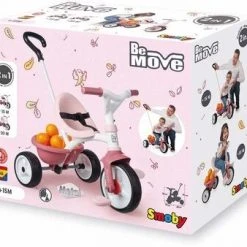 Smoby Be Move Trehjuling, Rosa -Syklers Butikk 1500693 7740332 1499 4j
