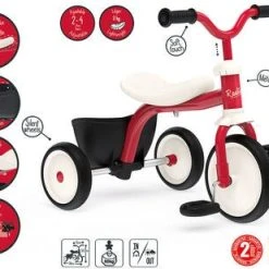 Smoby Rookie Trehjulssykkel -Syklers Butikk 1500945 742000 1499 4c