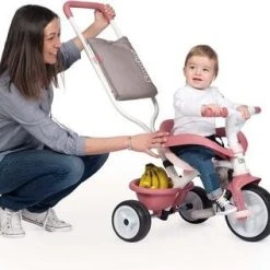 Smoby Be Move Trehjuling Comfort, Rosa -Syklers Butikk 1500956 7740415 1499 3b