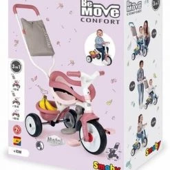 Smoby Be Move Trehjuling Comfort, Rosa -Syklers Butikk 1500959 7740415 1499 4l