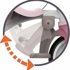 Smoby Be Move Trehjuling Comfort, Rosa -Syklers Butikk 1500972 7740415 1499 4j