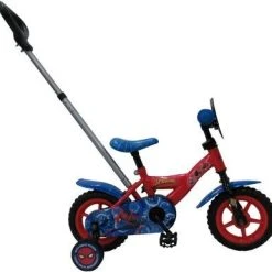 Spiderman Sykkel 10 Tommer, Rød/Blå