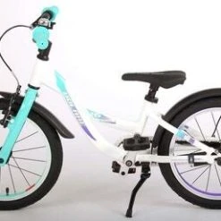 Volare Glamour Barnesykkel 16 Tommer, Mint/Grønn -Syklers Butikk 21676 1681 4b