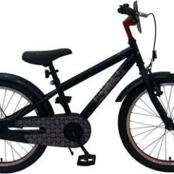 Spiderman Sykkel 20 Tommer, Matt Svart