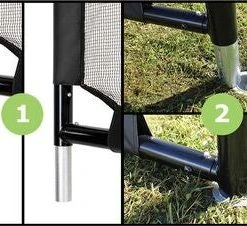 EXIT Finta Fotballmål 300x200, Black 11 EXIT Finta Fotballmål 300x200, Black -Syklers Butikk 41.07.10.00 2669 4b