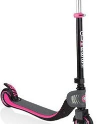 Globber Flow Sparkesykkel, Svart/Rosa -Syklers Butikk 473 114 3892 3e