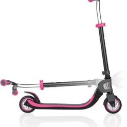 Globber Flow Sparkesykkel, Svart/Rosa -Syklers Butikk 473 114 3892 3f