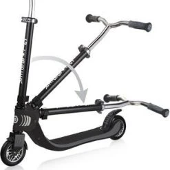 Globber Flow Sparkesykkel, Svart/Grå -Syklers Butikk 473 120 3892 4e