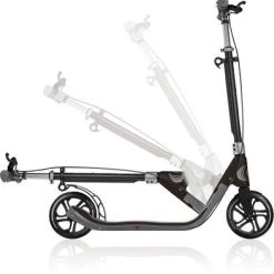 Globber One NL 205 Deluxe Sparkesykkel, Grå -Syklers Butikk 478 100 3892 3e