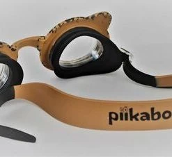 Piikaboo Cat-Leo Svømmebriller, Brun/Guld -Syklers Butikk 50 BRUNGULD 4007 3