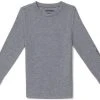 Hyperfied Jersey Logo Long Sleeve Top, Grey Melange -Syklers Butikk 56001 005 2879 1