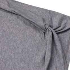 Hyperfied Jersey Knot Logo Top, Grey Melange -Syklers Butikk 56003 005 2879 4a