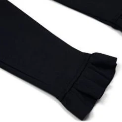 Hyperfied Frill Tights, Anthracite -Syklers Butikk 56008 029 2879 4a