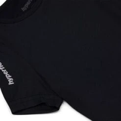 Hyperfied Short Sleeve Logo Top, Anthracite -Syklers Butikk 56011 029 2879 4