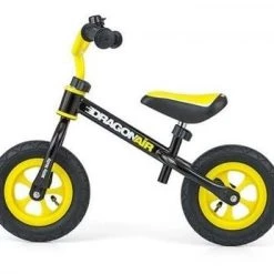 Milly Mally Løpesykkel Dragon Air, Svart