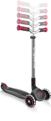 Globber Master Sparkesykkel, Svart/Rød 5 Globber Master Sparkesykkel, Svart/Rød - Bilde 3