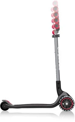 Globber Master Sparkesykkel, Svart/Rød 8 Globber Master Sparkesykkel, Svart/Rød - Bilde 6