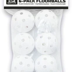 SportMe 6P Innebandyball, Hvit