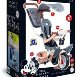 Smoby Trehjulssykkel Baby Balade Plus Mikke Mus -Syklers Butikk 741402 1499 2