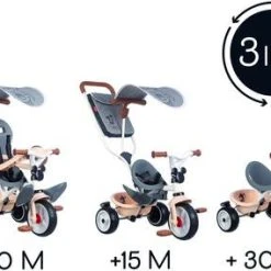 Smoby Trehjulssykkel Baby Balade Plus Mikke Mus -Syklers Butikk 741402 1499 4b