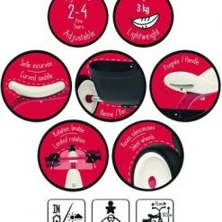 Smoby Rookie Trehjulssykkel -Syklers Butikk 742000 1499 4b