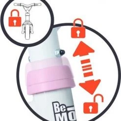 Smoby Be Move Trehjuling, Rosa -Syklers Butikk 7740332 1499 4g