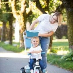 Smoby Trehjulsykkel Baby Balade, Blå -Syklers Butikk 7741400 1499 3c