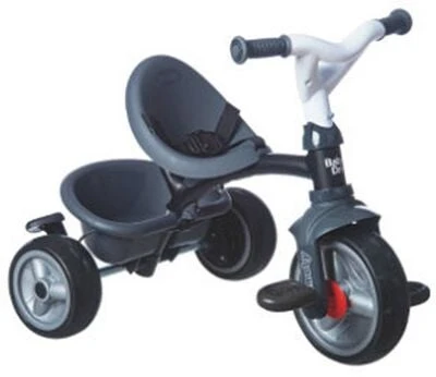 Smoby Trehjuling Baby Driver, Grå 4 Smoby Trehjuling Baby Driver, Grå - Bilde 2