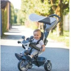 Smoby Trehjuling Baby Driver, Grå 8 Smoby Trehjuling Baby Driver, Grå -Syklers Butikk 7741502 1499 3