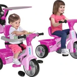 FEBER Trehjulssykkel Med Musikk, Rosa -Syklers Butikk 800010210 1653 3a