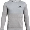 Under Armour EU Cotton Fleece Hettegenser, Steel -Syklers Butikk 939890 1343678 035 3047 1