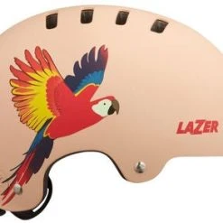 Lazer One+ MIPS Sykkelhjelm, Matte Pink Parrot