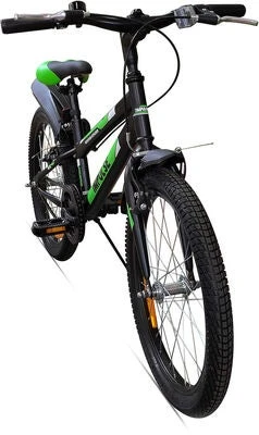Impulse Blizzard Barnesykkel 20 Tommer, Svart/Grønn 4 Impulse Blizzard Barnesykkel 20 Tommer, Svart/Grønn - Bilde 2