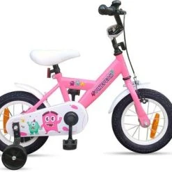 Pinepeak Monster Sykkel 12 Tommer, Rosa