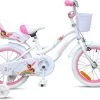 Pinepeak Fairy Sykkel 16 Tommer, Rosa/Hvit -Syklers Butikk E2021 1602 2505 4a