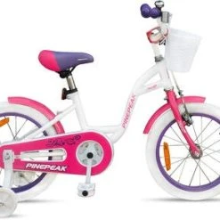 Pinepeak Sykkel 16 Tommer, Rosa/Lilla