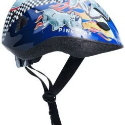 Pinepeak Rhyno Sykkelhjelm, Blå/Grå -Syklers Butikk HB6 5 BLUE 2 3272 4a