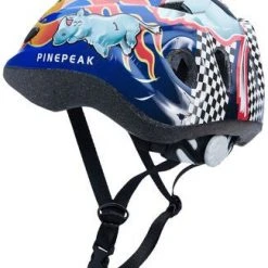 Pinepeak Rhyno Sykkelhjelm, Blå/Grå -Syklers Butikk HB6 5 BLUE 2 3272 4b
