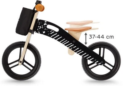 Kinderkraft Runner Løpesykkel Med Tilbehør, Svart 7 Kinderkraft Runner Løpesykkel Med Tilbehør, Svart - Bilde 5