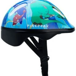 Pinepeak Dino Sykkelhjelm, Blå -Syklers Butikk MV6 2 BLUE 2 3272 4b