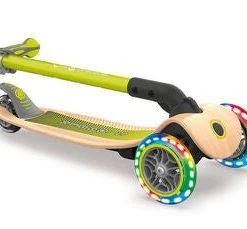 Globber Primo Wood Sparkesykkel, Grønn -Syklers Butikk NTGB0000436 106 3835 4b