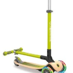 Globber Primo Wood Sparkesykkel, Grønn -Syklers Butikk NTGB0000436 106 3835 4f