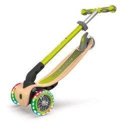 Globber Primo Wood Sparkesykkel, Grønn -Syklers Butikk NTGB0000436 106 3835 4g