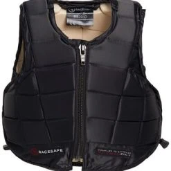 Racesafe RS2010 Sikkerhetsvest Kort Rygg, Svart