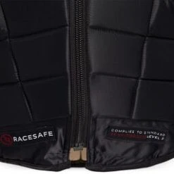 Racesafe RS2010 Sikkerhetsvest Kort Rygg, Svart -Syklers Butikk RSCSSHORTBLACK 2973 4c
